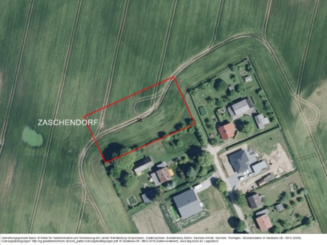 Grundstück in Zaschendorf III, Mecklenburg-Vorpommern, Ludwigslust-Parchim