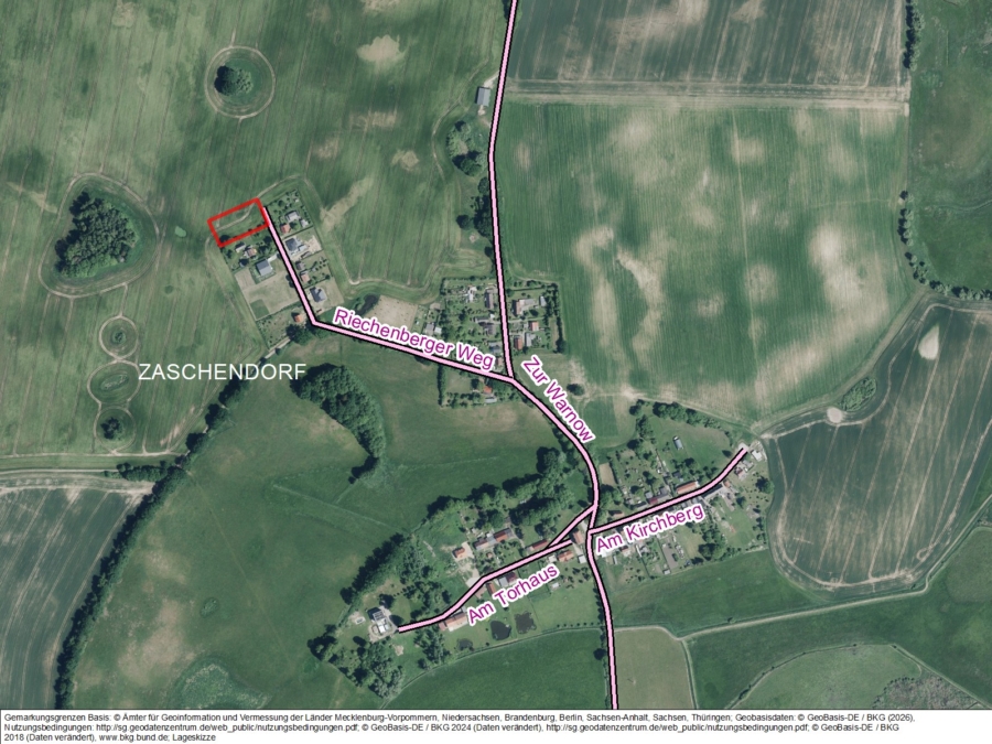 Grundstück in Zaschendorf III - Bild