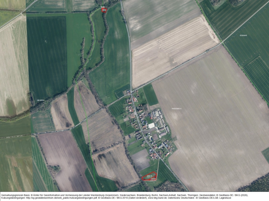 Grünland nördlich und südlich von Riedebeck - Titelbild