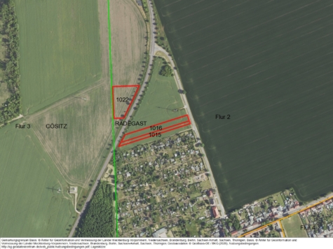 Landwirtschaftsflächen Radegast, Sachsen-Anhalt, Anhalt-Bitterfeld
