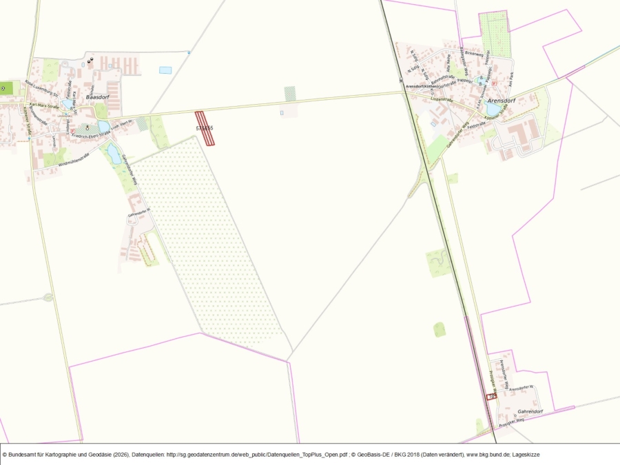 Ackerkleinflächen Arensdorf - Bild