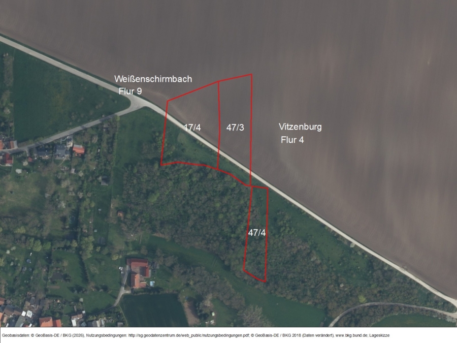 Vitzenburg-Weißenschirmbach-Kleinflächen - Bild
