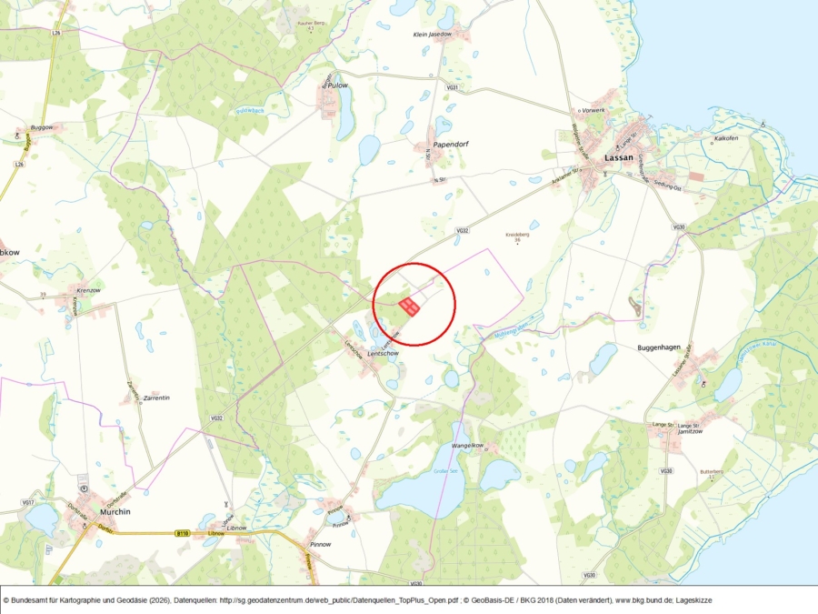 Flächen bei Lentschow, Los 4 - Bild