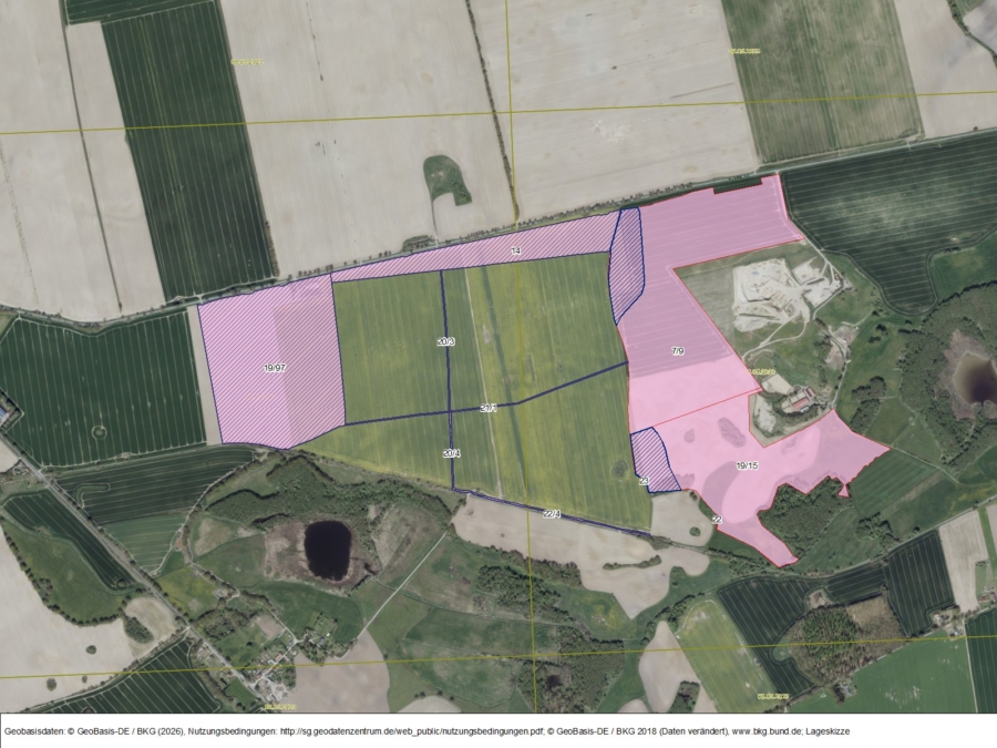 Flächen im Vorranggebiet für WEA Dambeck - Titelbild