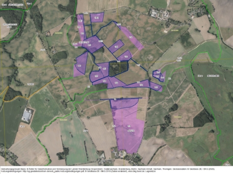 Windrechte im Vorranggebiet für WEA Reinstorf, Mecklenburg-Vorpommern, Rostock-Land