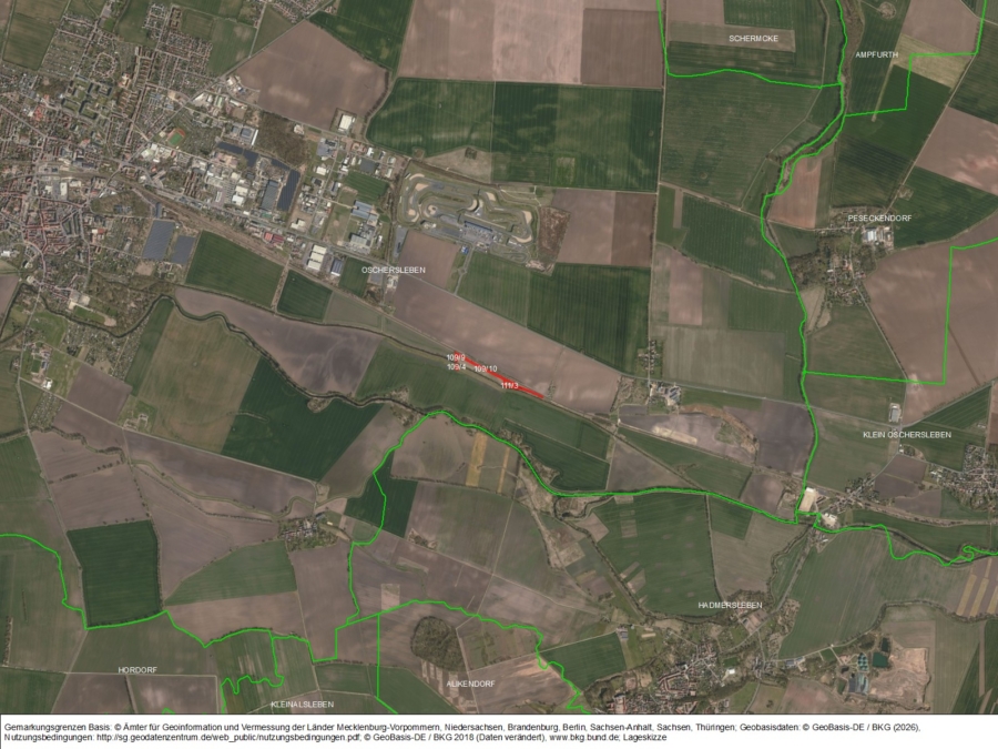 Flächen bei Oschersleben - Bild