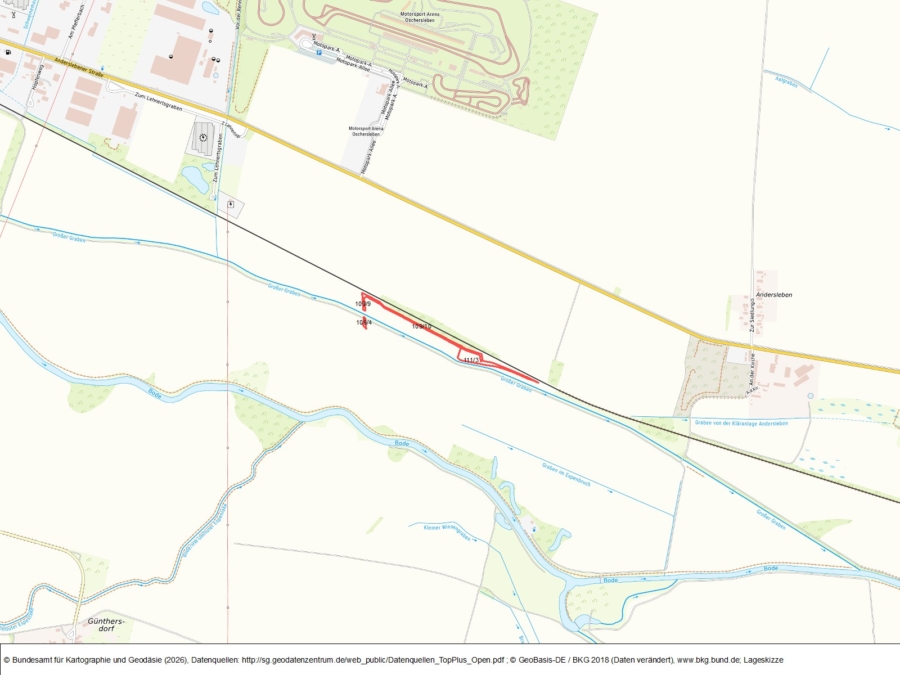 Flächen bei Oschersleben - Bild