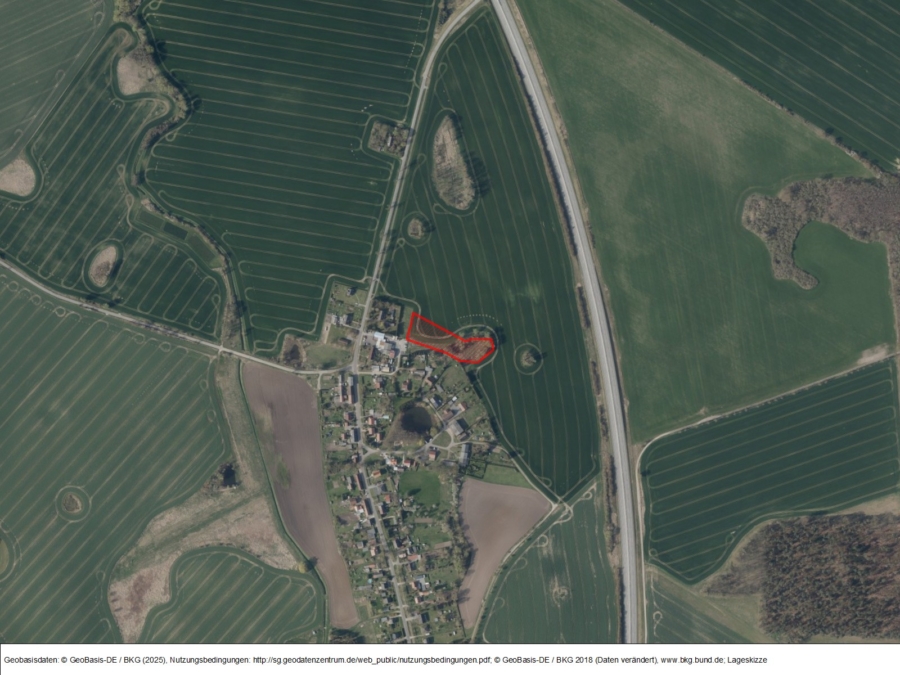 Fläche bei Rossow - Bild