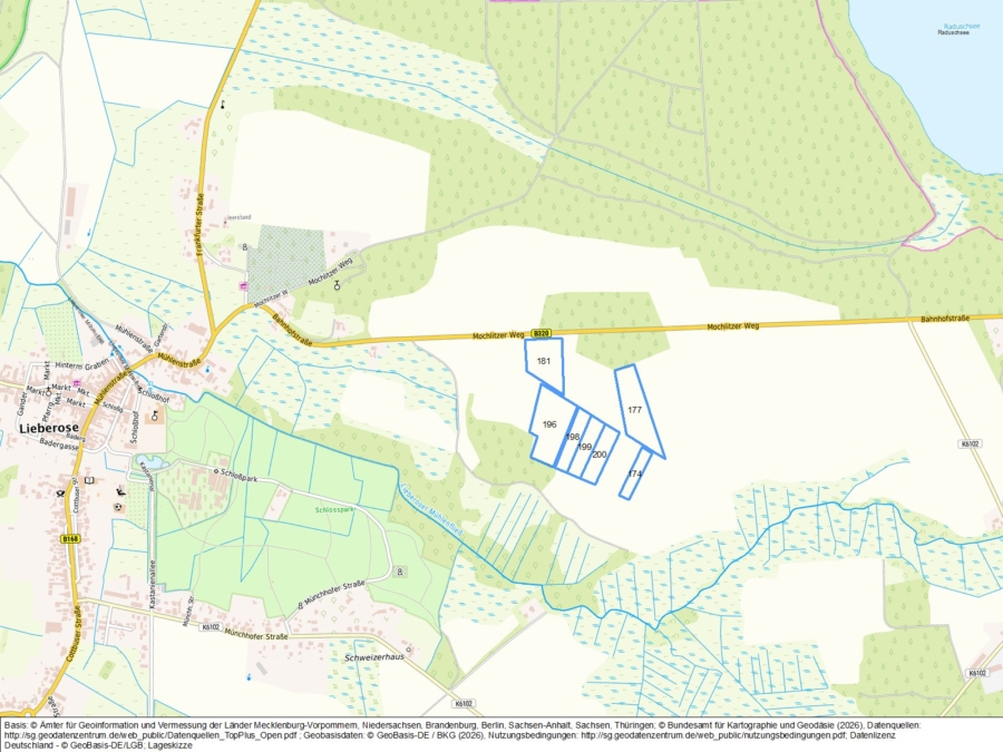Ackerland östlich von Lieberose an Möchlitzer Weg(B320) LOS2 - Bild