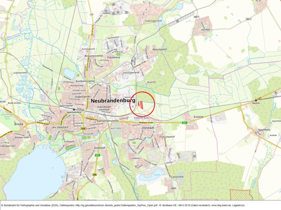Flächen bei Neubrandenburg, Los 2 - Bild