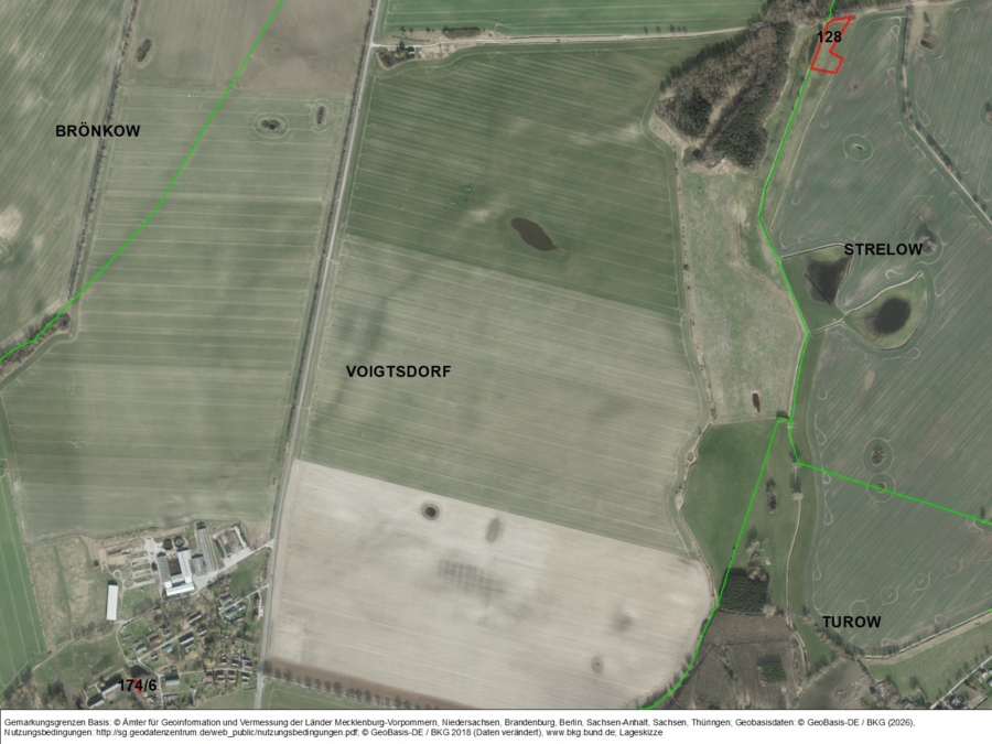 Flächen in Strelow u. Voigtsdorf (Auktion) - Titelbild