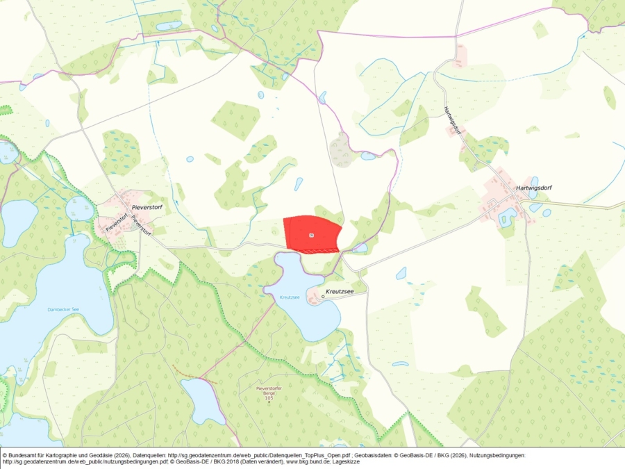 Fläche in Pieverstorf - Bild