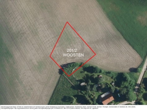 Ackerflurstück in Neu Woosten III, Mecklenburg-Vorpommern, Ludwigslust-Parchim