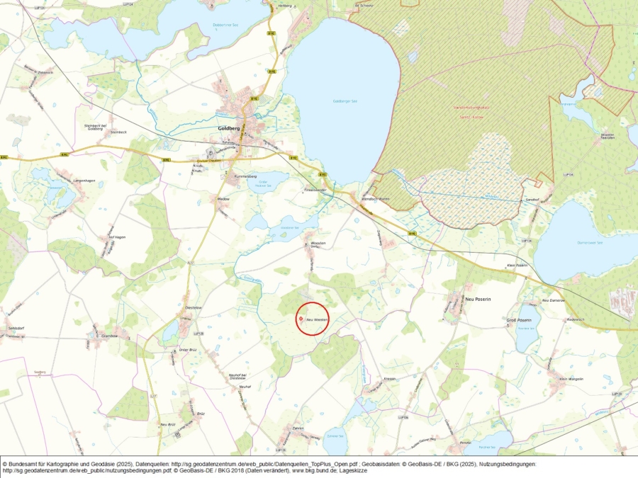 Ackerflurstück in Neu Woosten III - Bild