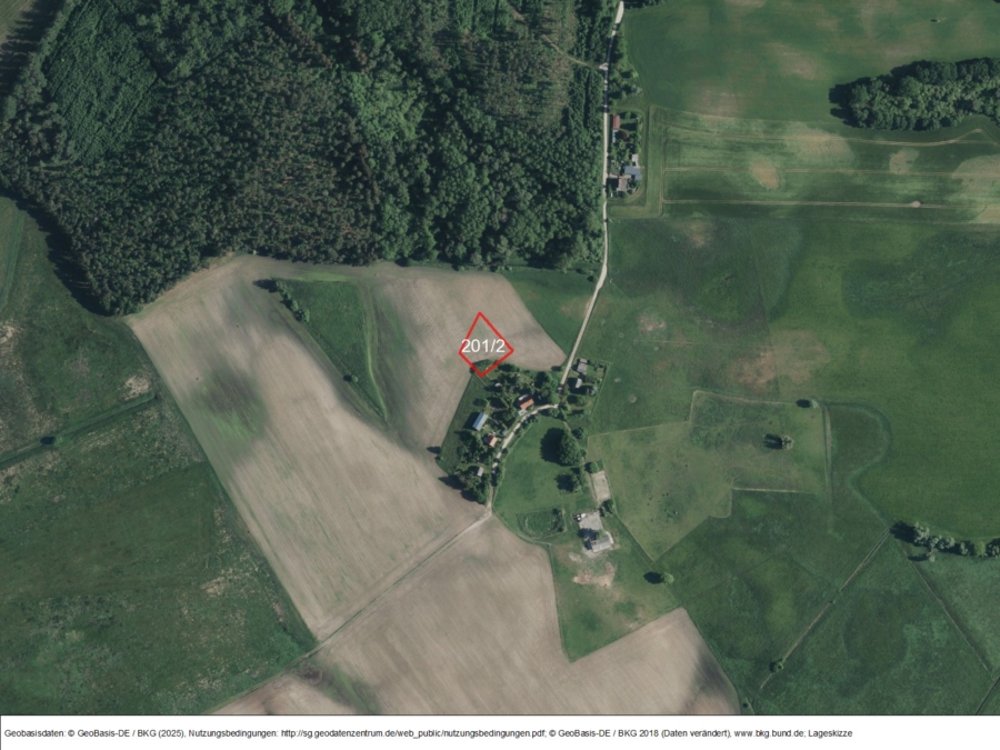 Ackerflurstück in Neu Woosten III - Bild