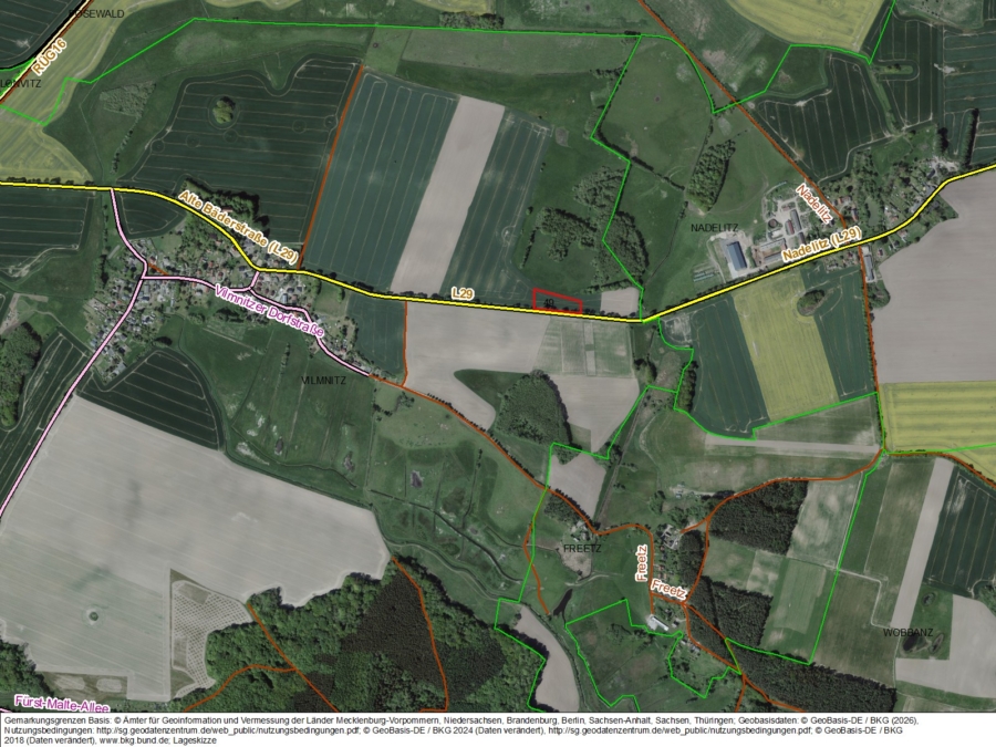 Fläche in Vilmnitz - Bild