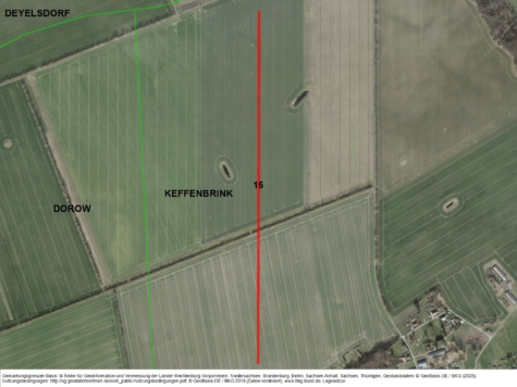 Fläche in Keffenbrink, Mecklenburg-Vorpommern, Vorpommern-Rügen