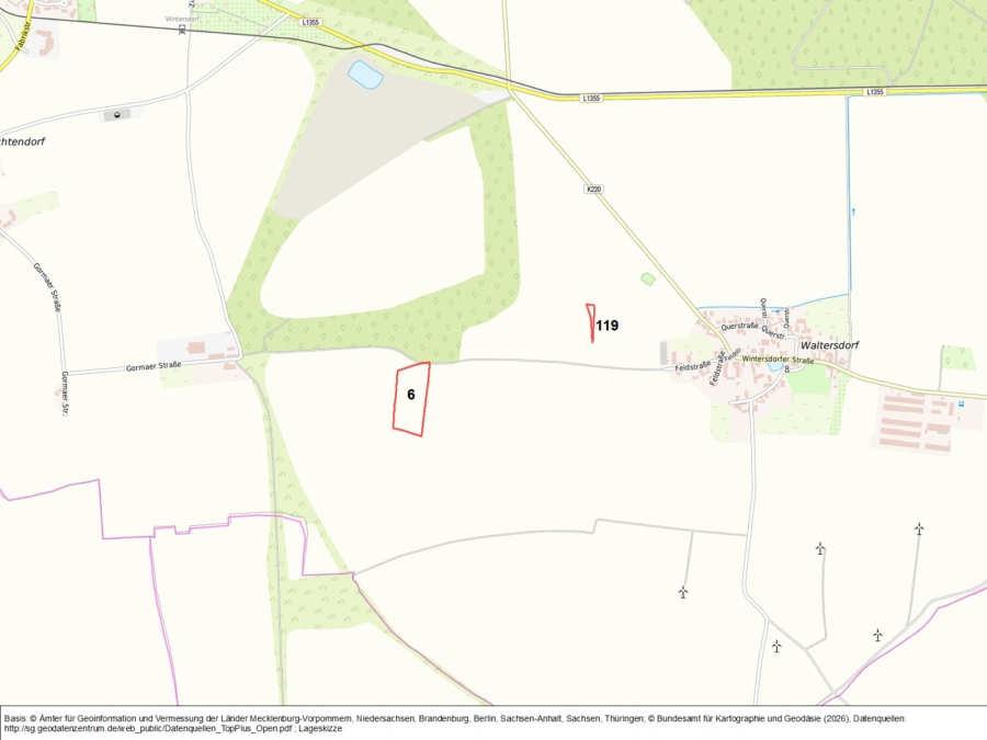 Acker Waltersdorf - Bild