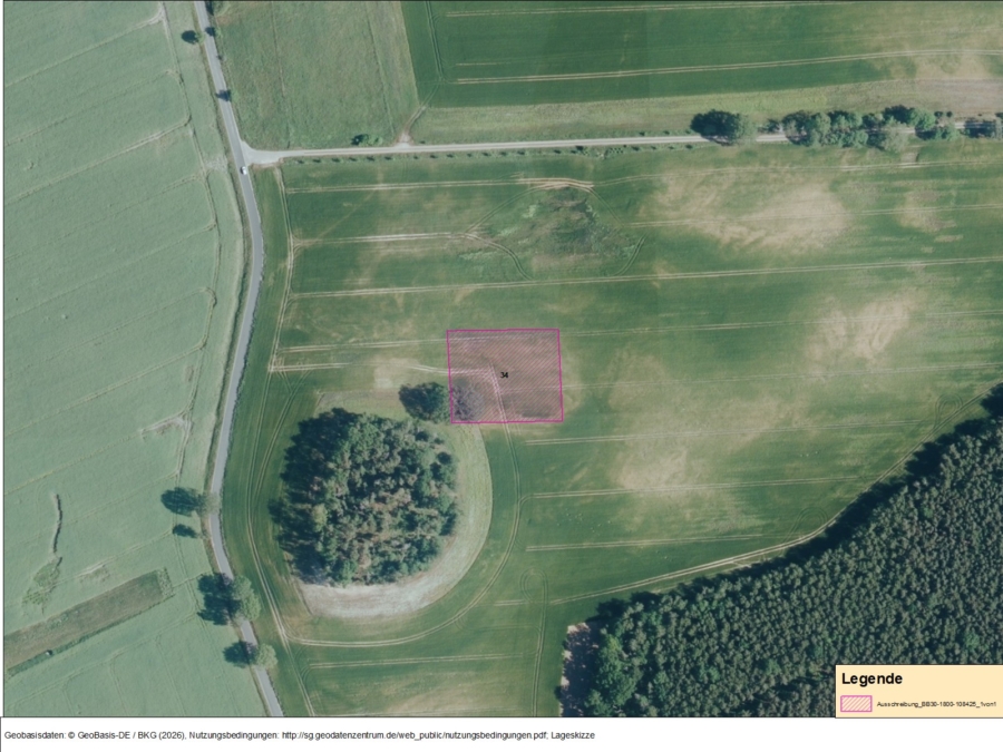 Bockwitz, Flur 4, Flurstück 34 - Titelbild