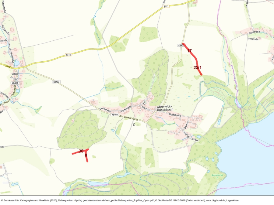 Acker in Jauernick-Buschbach - Bild