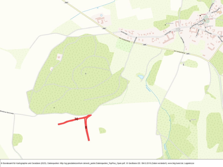 Acker in Jauernick-Buschbach - Bild