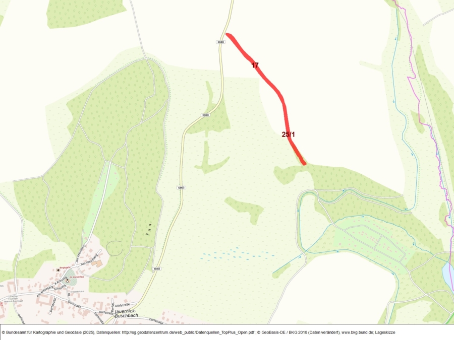 Acker in Jauernick-Buschbach - Bild