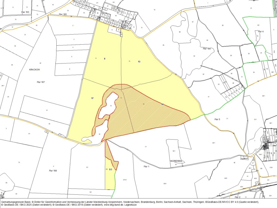 Windrechte im Vorranggebiet für WEA Krackow-Nadrensee - Bild
