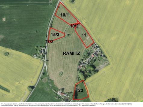 Flächen in Ramitz III, Mecklenburg-Vorpommern, Vorpommern-Rügen