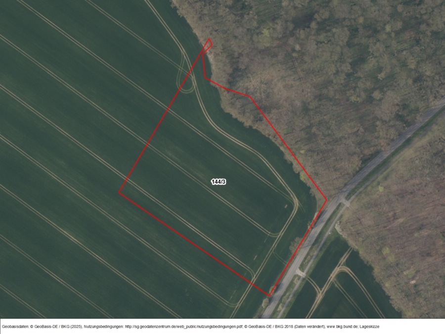 Fläche bei Neverin - Titelbild