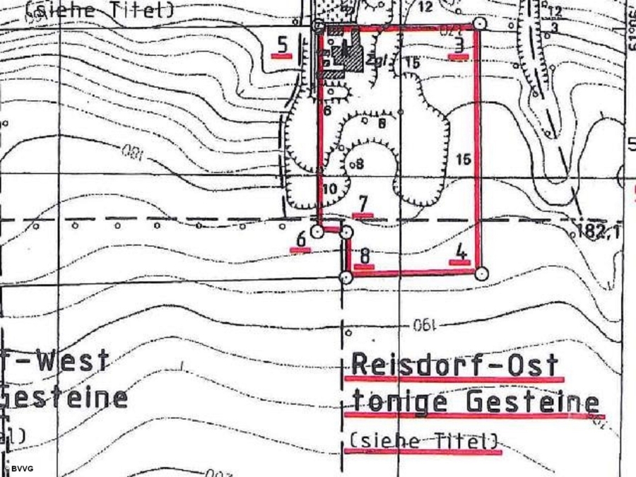 Bergwerkseigentum Reisdorf-Ost, Tonige Gesteine - Titelbild