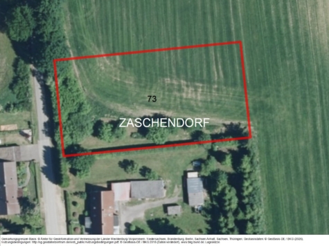 Ackerstück in Zaschendorf I, Mecklenburg-Vorpommern, Ludwigslust-Parchim