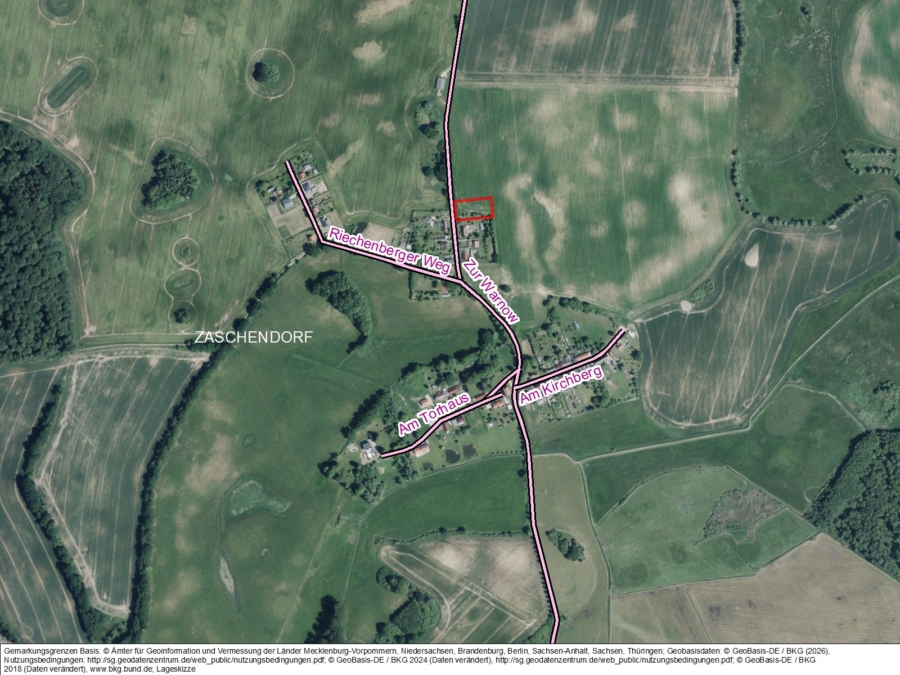 Ackerstück in Zaschendorf I - Bild