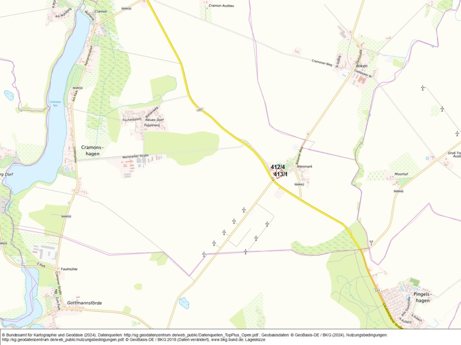 Cramonshagen - Grundstück im Ortsteil Nienmark - Bild