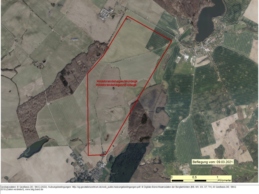 Bergwerkseigentum Hildebrandshagen/Woldegk,Tonrohstoffe - Bild
