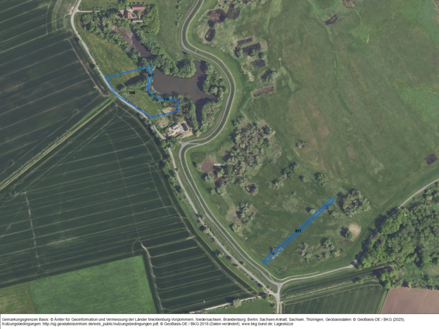 Flächen südöstlich von Kienitz ''Die Oderwiesen'' - Titelbild