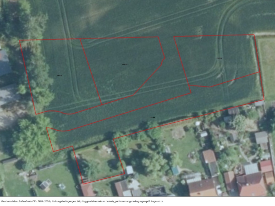 Landwirtschaftliche Flächen in Deutzen - Bild