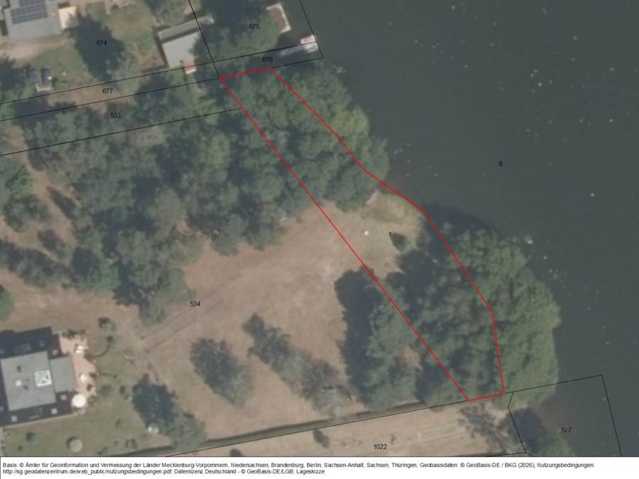 Uferfläche am Mellensee - Bild