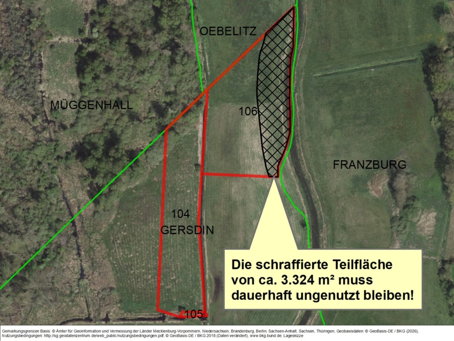 Flächen in Gersdin I - Titelbild