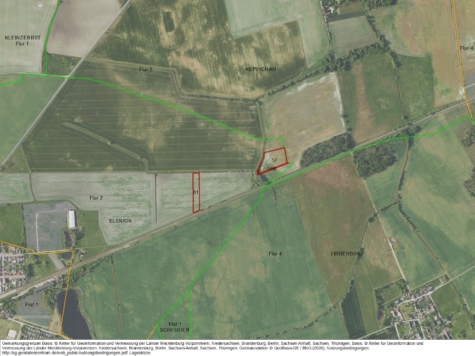 Landwirtschaftsflächen Elsnigk, Sachsen-Anhalt, Anhalt-Bitterfeld