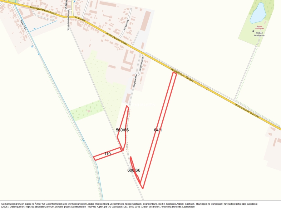 Acker bei Hornhausen - Bild