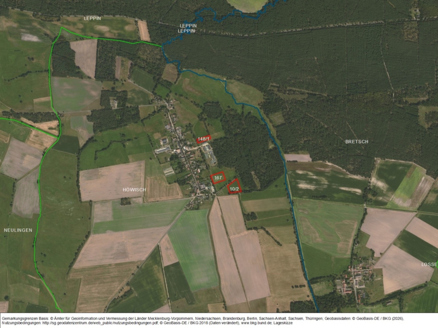 Grünland bei Höwisch - Bild