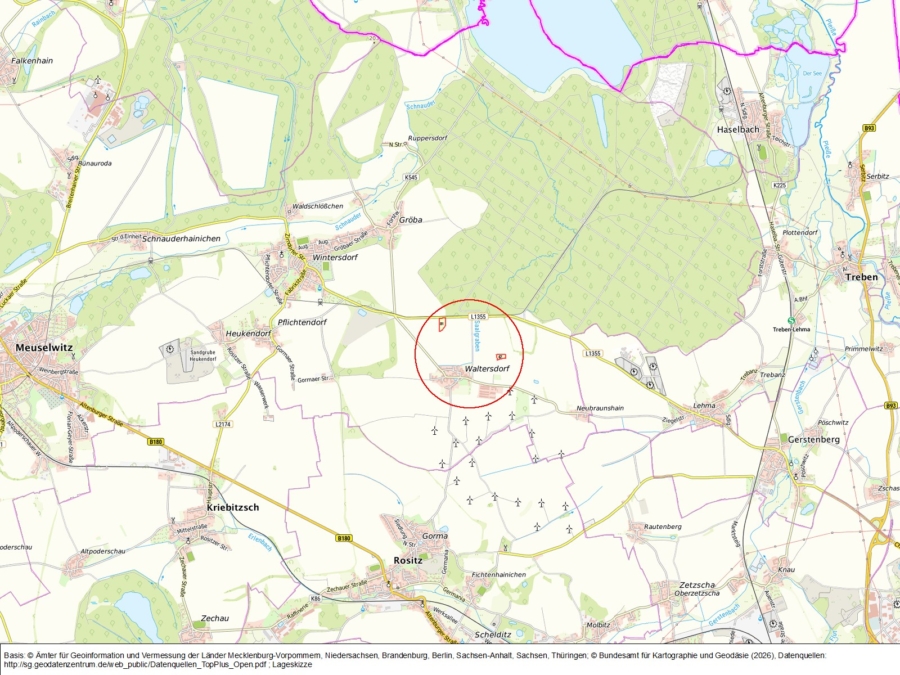 Acker Waltersdorf, Flur 4 - Bild