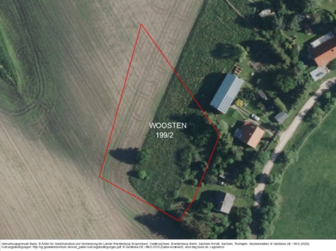 Grundstück in Neu Woosten I, Mecklenburg-Vorpommern, Ludwigslust-Parchim