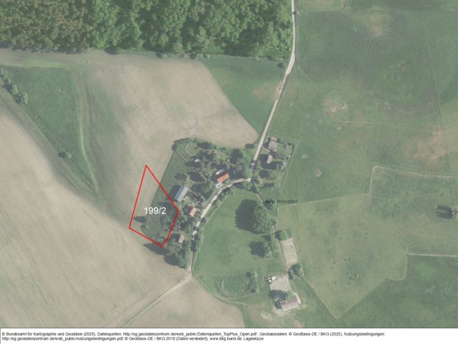 Grundstück in Neu Woosten I - Bild