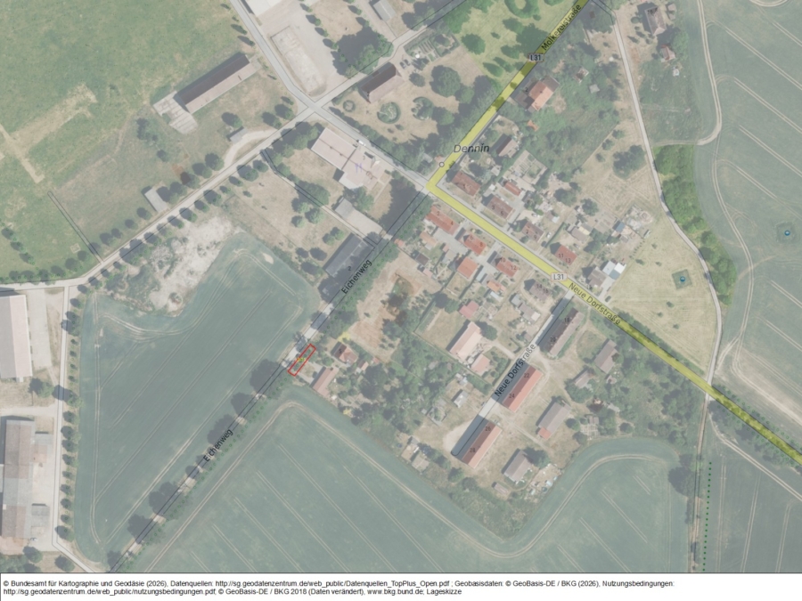 Fläche in Dennin - Bild