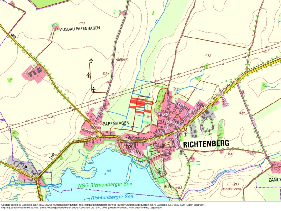 Flächen in Richtenberg II - Bild