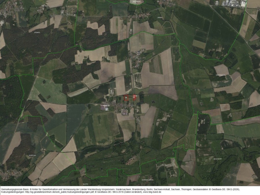 Land. Flächen bei Dambeck - Bild