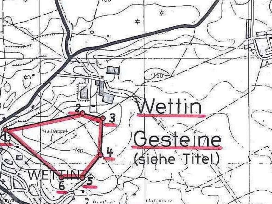 Bergwerkseigentum Wettin, Hartgestein - Titelbild