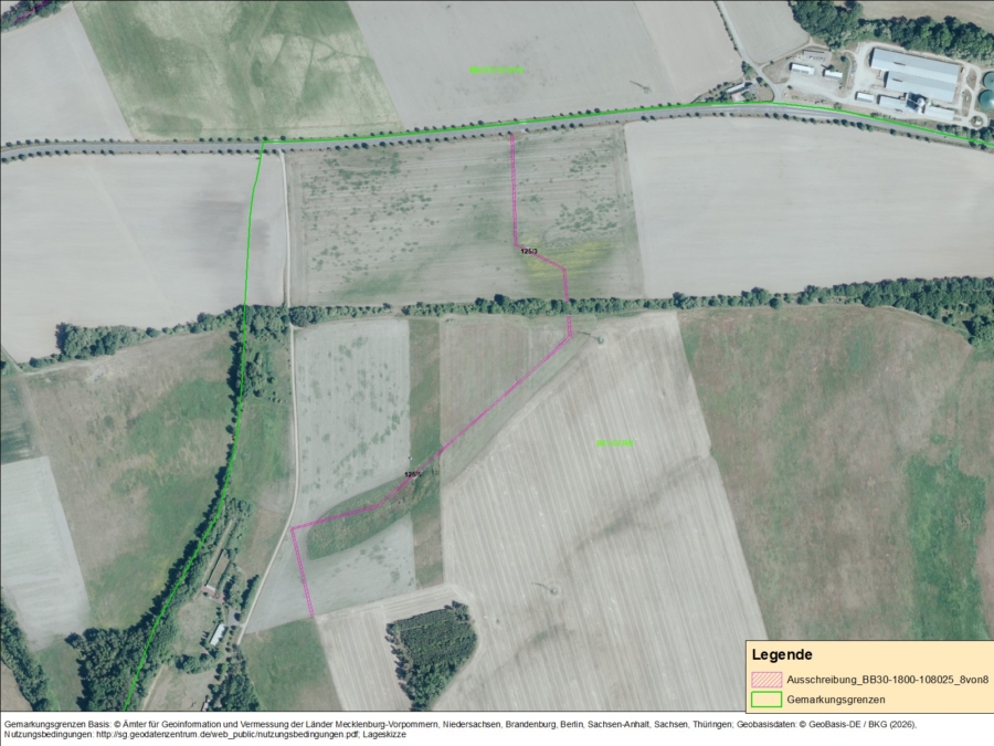 Flächen in Mahitzschen und Belgern - Bild