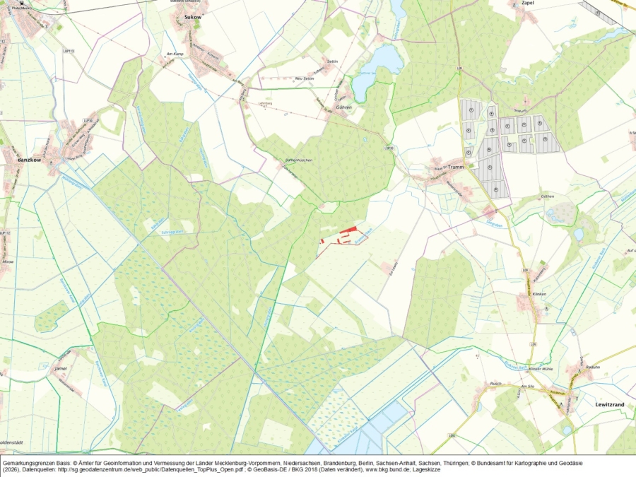 Grünland - Gemarkung Tramm (II) - Bild